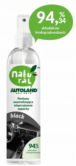 

Perfumy samochodowe Autoland Natural Black 300ml