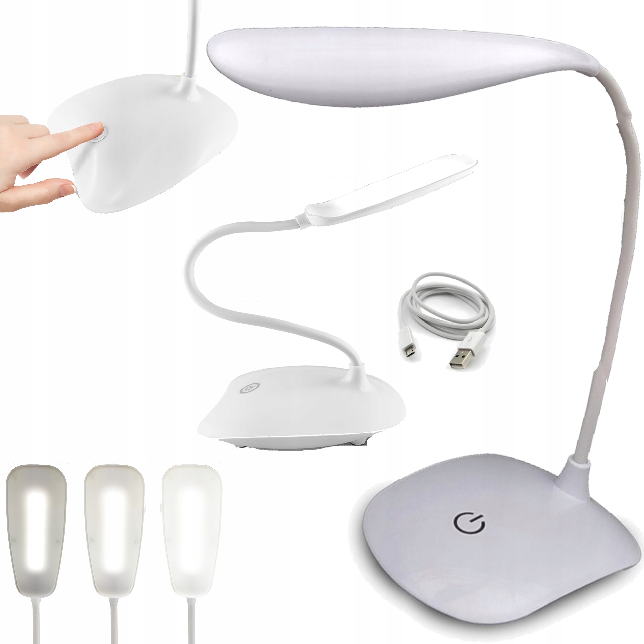 

Lampka Na Biurko Led Nocna Szkolna Biurkowa Lampa