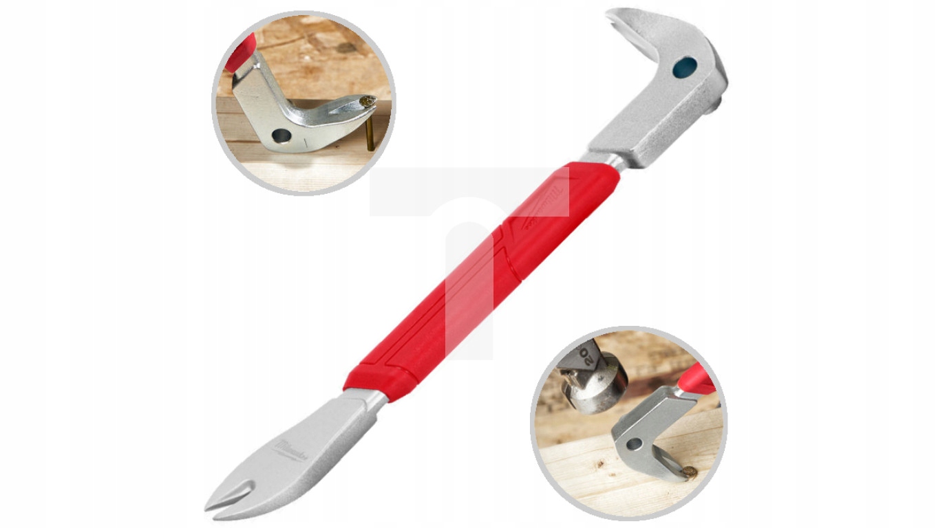 Łapka precyzyjna do usuwania gwoździ i listew 254mm MILWAUKEE