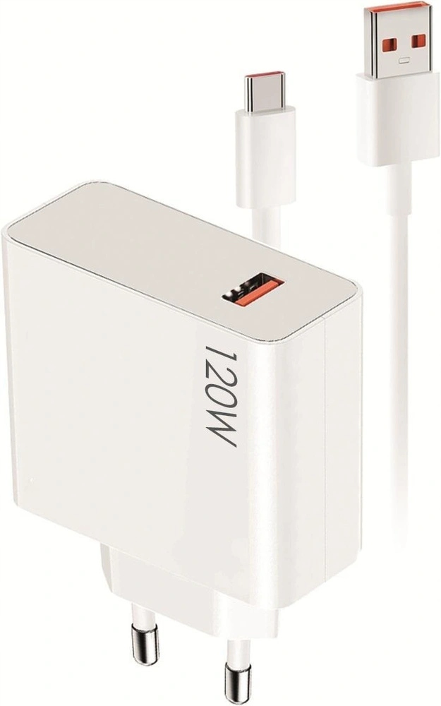 Nabíječka 120 W pro Xiaomi 15T Pro 14T, Redmi Note 14 Pro+, Poco F7 Ultra F6