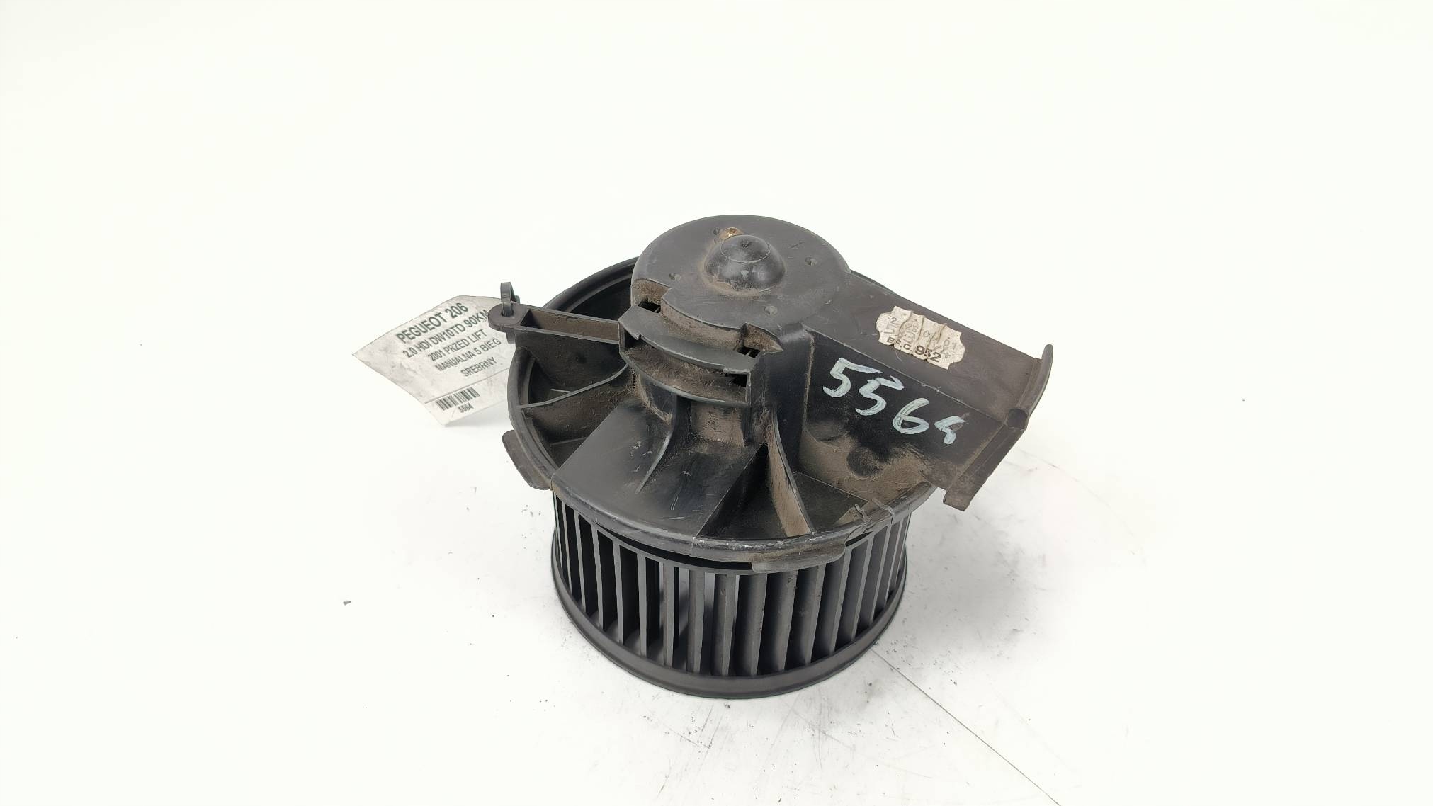 ventilator kabinski PEUGEOT 206