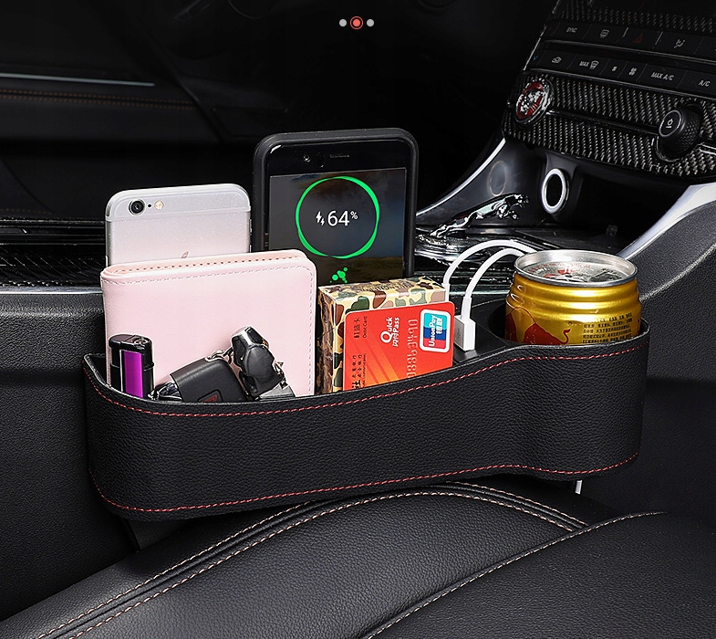 UCHWYT SAMOCHODOWY NA KUBEK NAPOJE TELEFON USB Producent części Inny