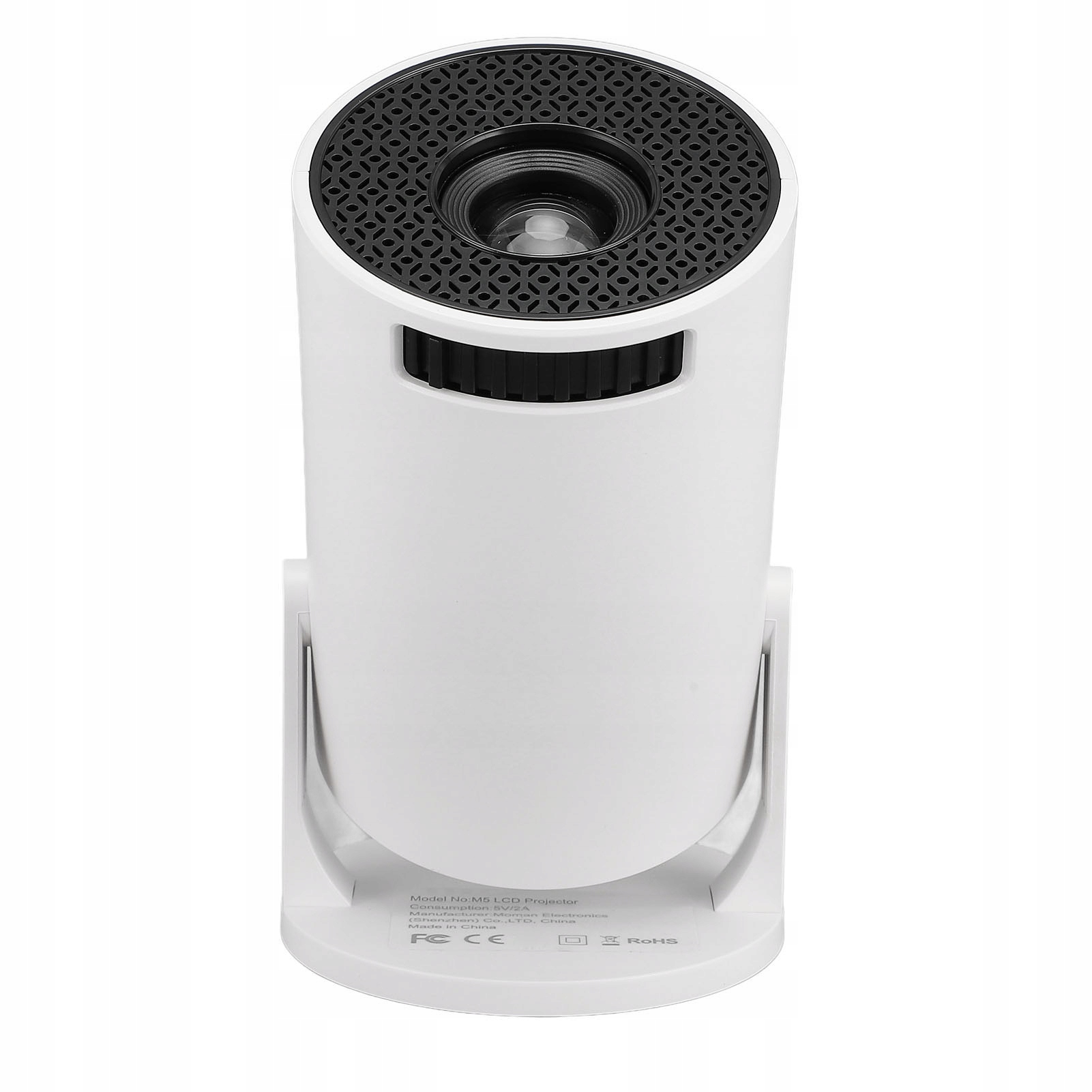 Projektor Android 1080P Mini Přenosný Projektor Smart Tv Otočný Led