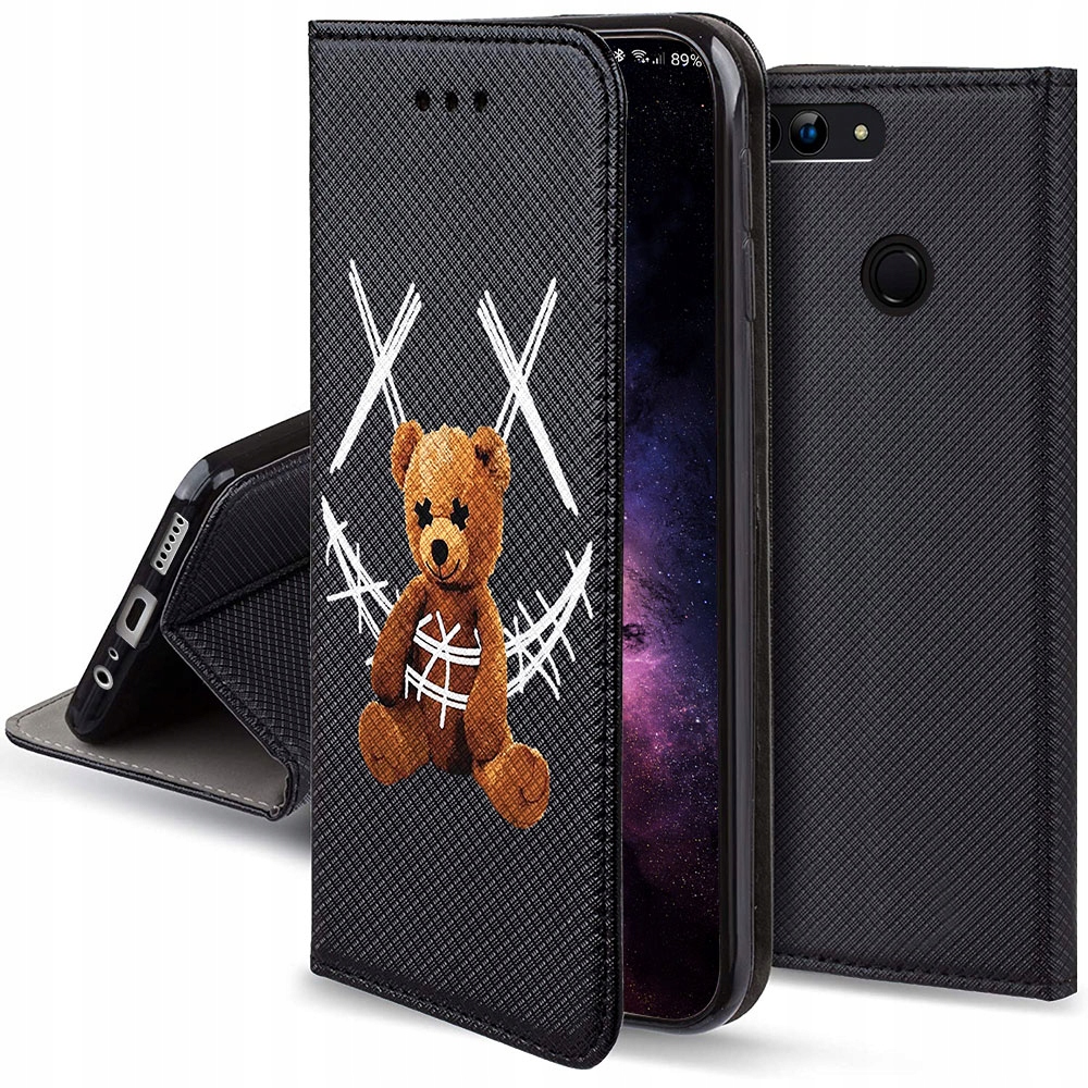 

Etui Magnet Teddy do Huawei P Smart 2018 Szkło