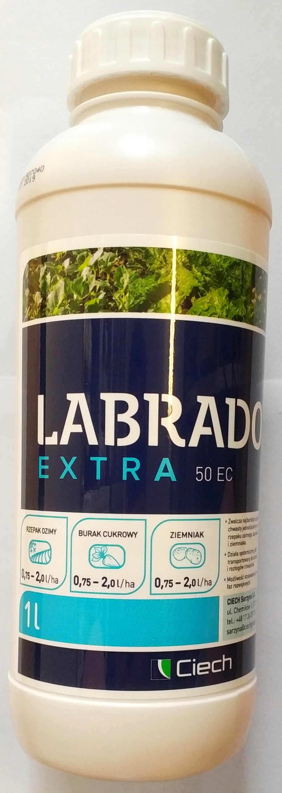 

Chwastobójczy Labrador Extra 50 Ec 1L perz miotła
