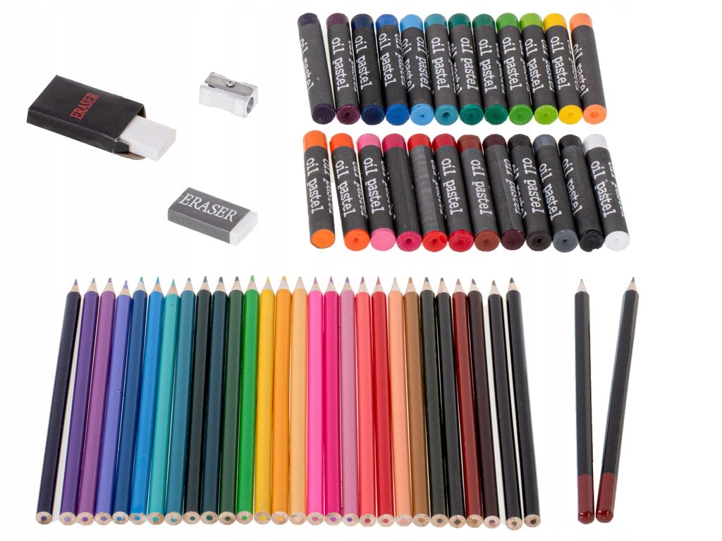 ZESTAW DO MALOWANIA PLASTYCZNY KREDKI FARBY 145EL. Kod producenta KX5353