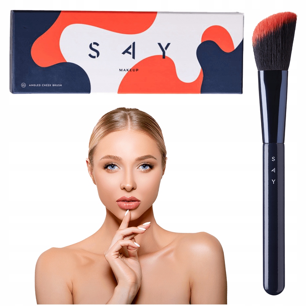 Veganský štětec na bronzer na tváře make-up make-up č.10 Say