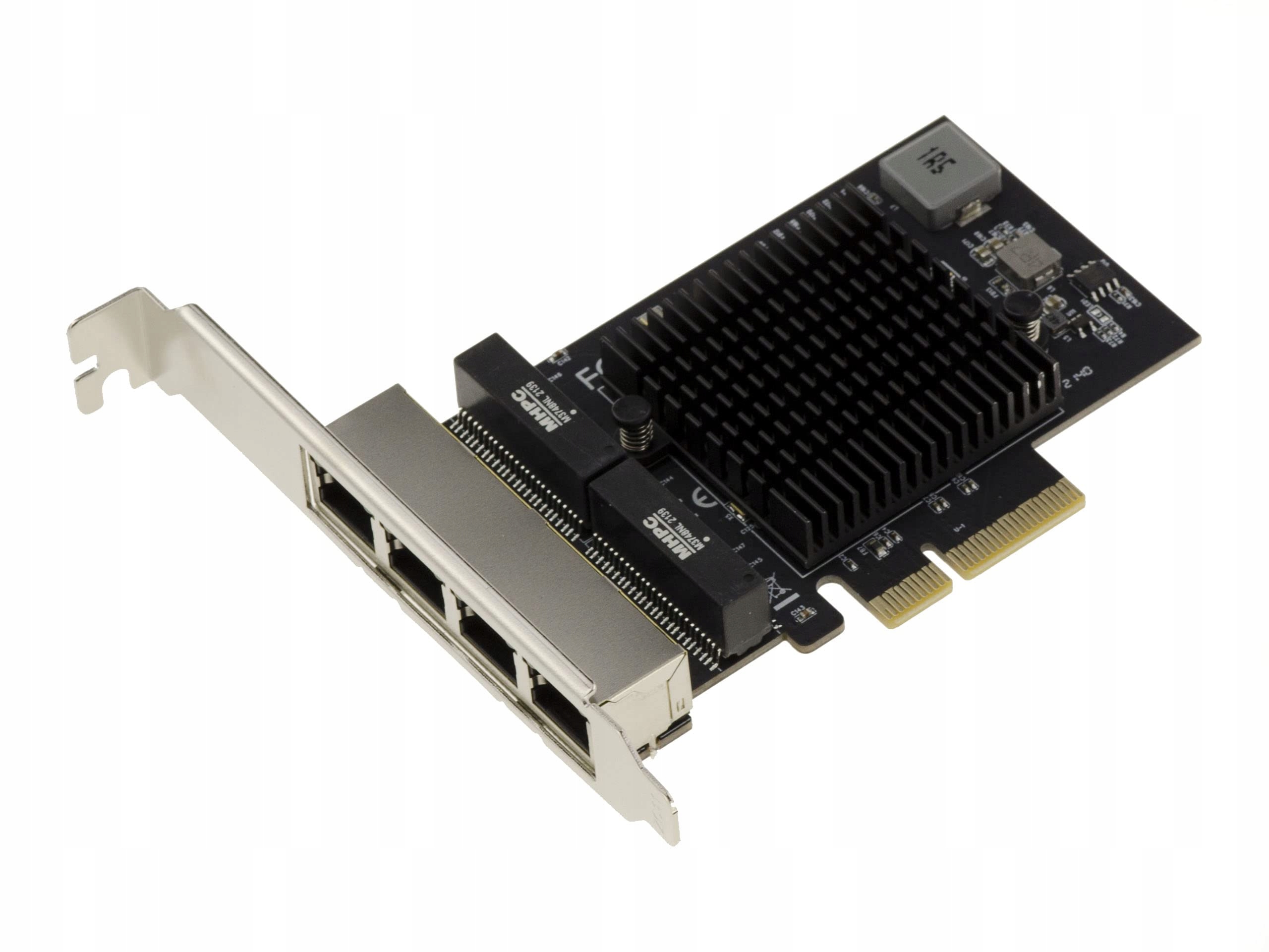KALEA-INFORMATIQUE Karta sieciowa PCIe 2.5G Lan Quad Gigabit 4x RJ45,