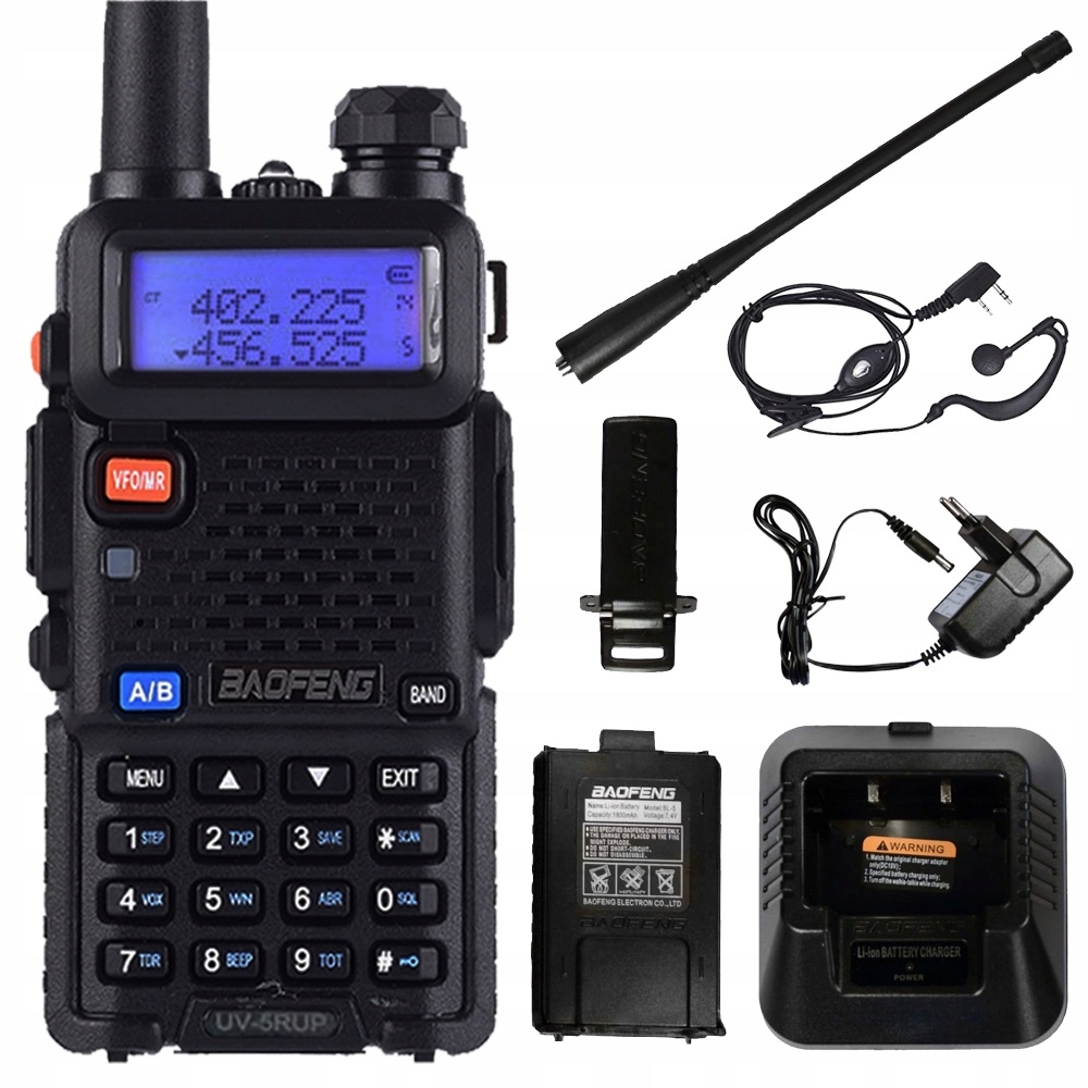 

Baofeng UV-5R 5W Duobander Walkie Talkie