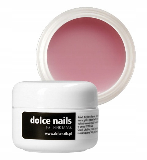 

Dolce Nails Gel Pink Mask Żel Budujący Uv Led 5ML