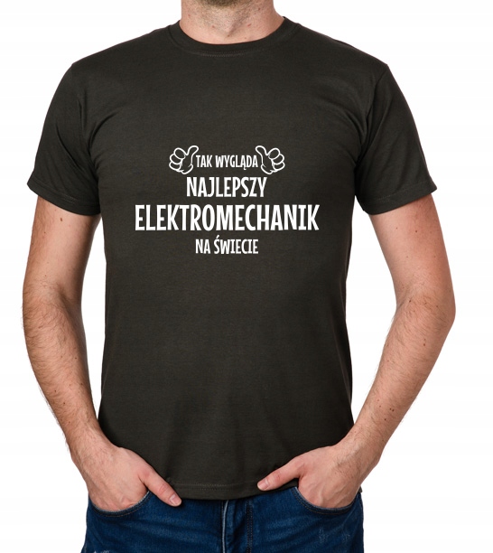 

koszulka Najlepszy Elektromechanik prezent