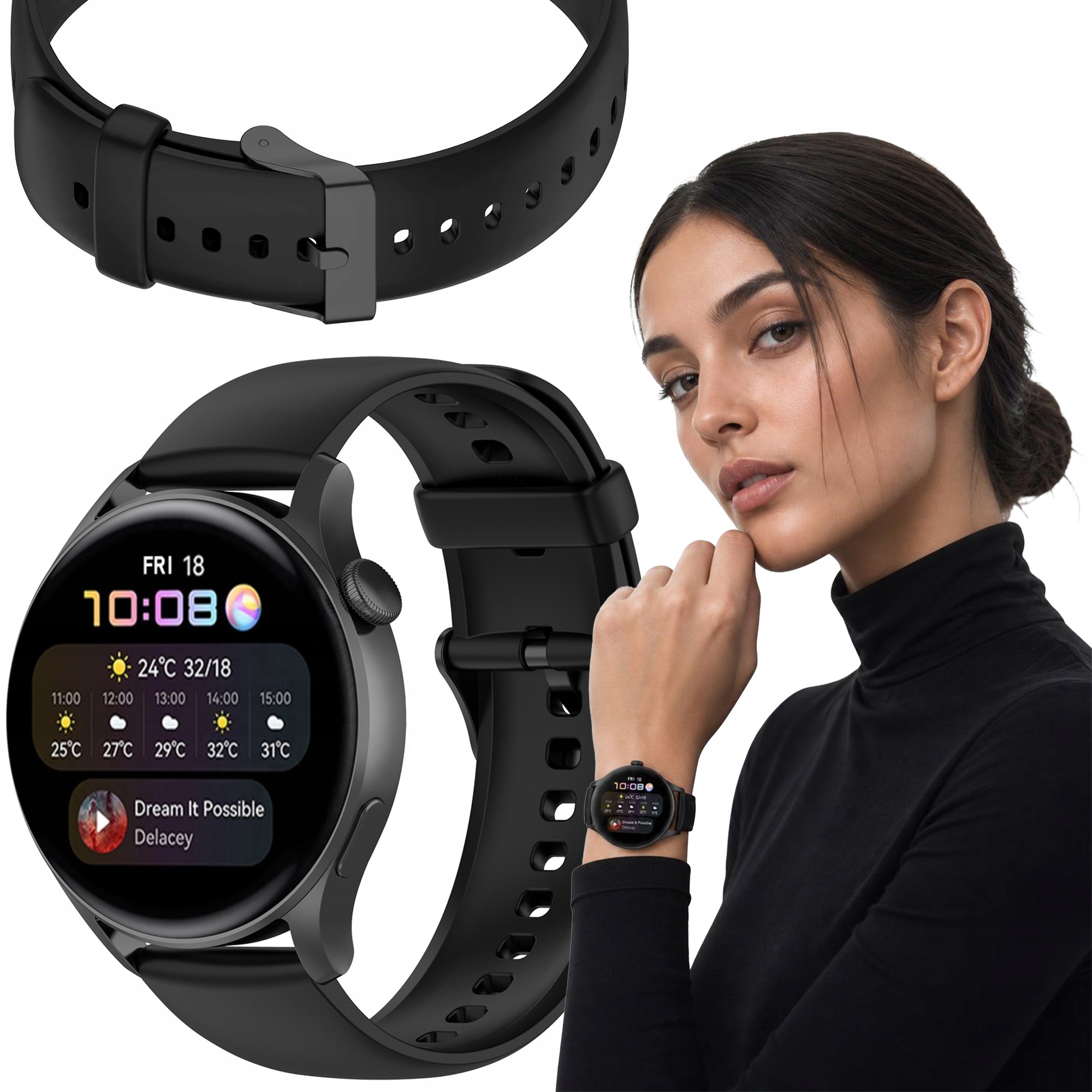 Pasek Do Zegarka 20mm Pasek Do Smartwatch 20mm