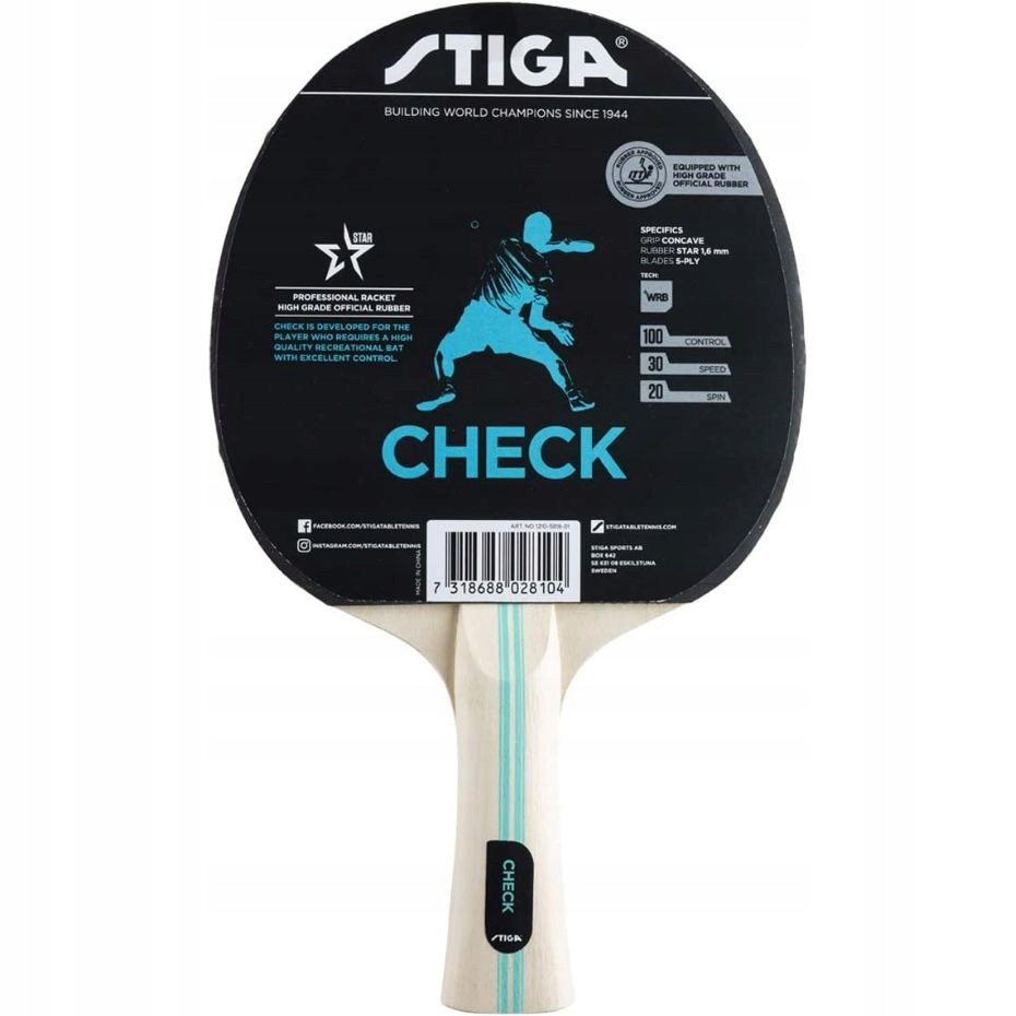 ND05_R3254 Rakietka do ping ponga Stiga Check