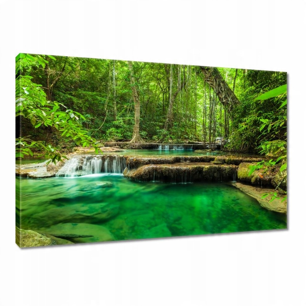 

Obrazy 120x80 Wodospad Erawan Tajlandia