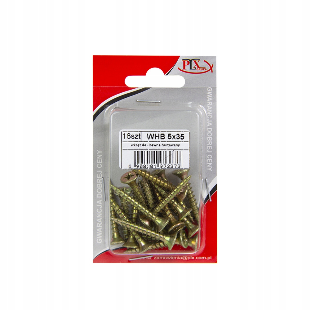 

Wkręt hartowany do drewna 5x35 (18szt)