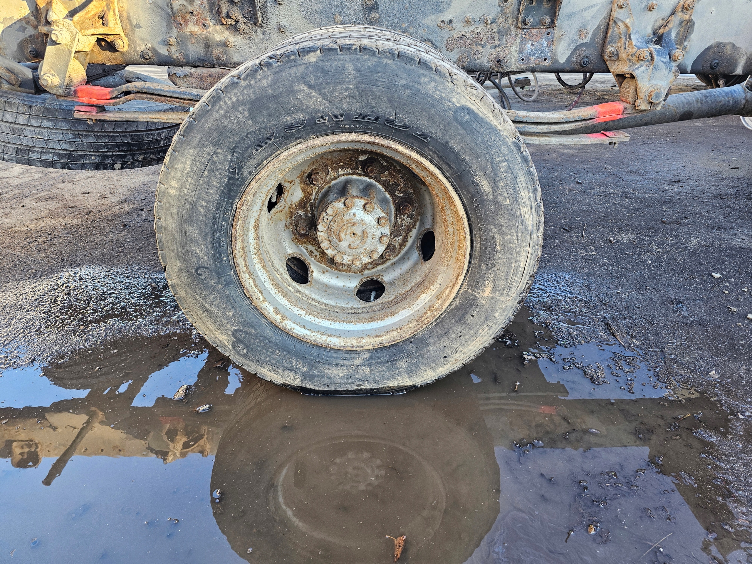 KOŁA KOŁO FELGI OPONY 2 sztuki RENAULT MIDLUM DUNLOP SP444 225/75 R 17,5 Średnica felgi 17.5