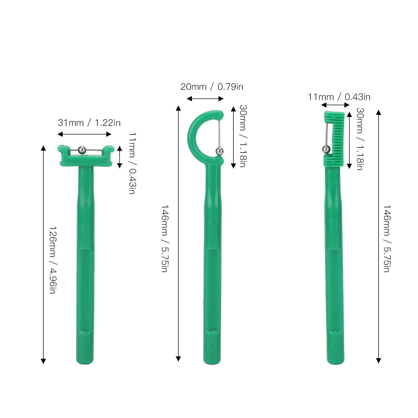 ZESTAW NARZĘDZIE DO ĆWICZEŃ KOŃCÓWEK JĘZYKA Marka bez marki
