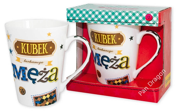 

kubek Kochanego Męża pod choinkę mąż