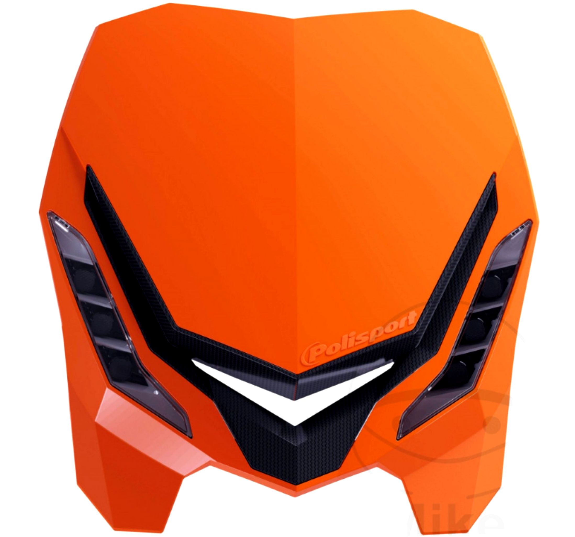 Světlomet Polisport E-Blaze [oranžový/černý] univerzální