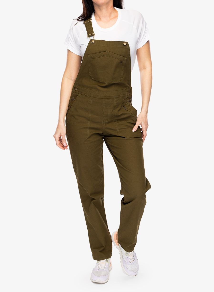 Dámské kalhoty Royal Robbins Half Dome Overall tmavě olivová S