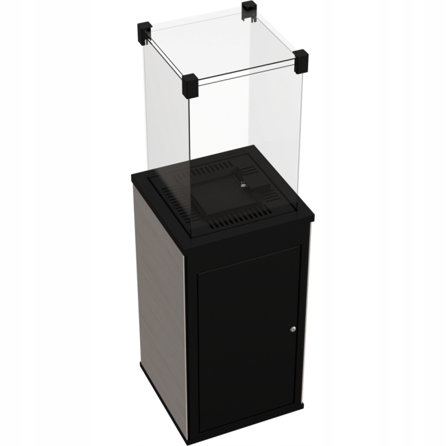 OGRZEWACZ PARASOL grzewczy gazowy Spiek CHIARA Wysokość produktu 155.3 cm