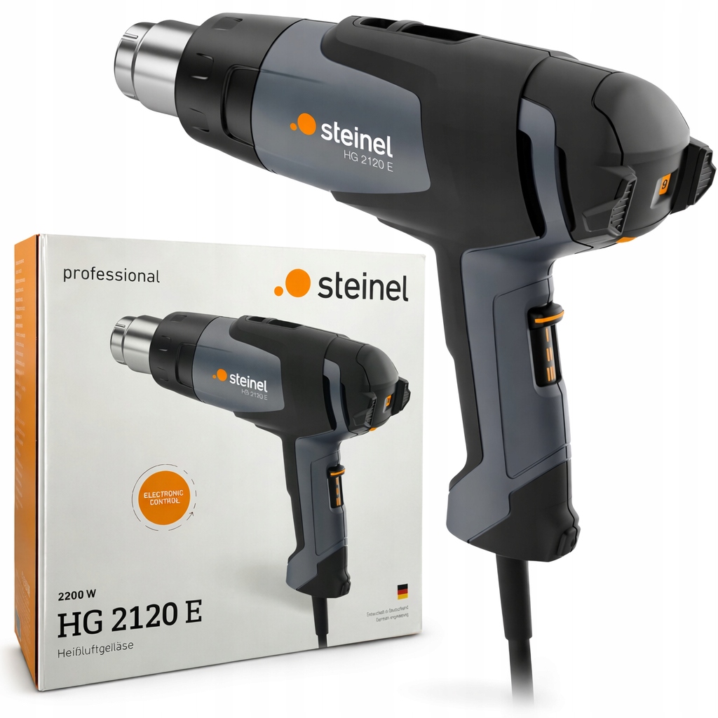 Opalarka elektryczna 2200W Steinel HG2120 80–630°C Do folii plastiku farby