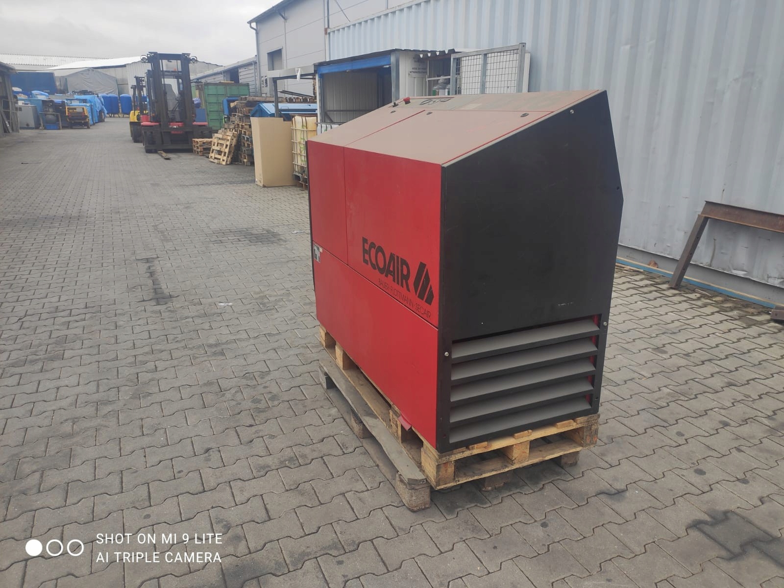 Sprężarka śrubowa ECOAIR D16, S011618 Marka EcoAir