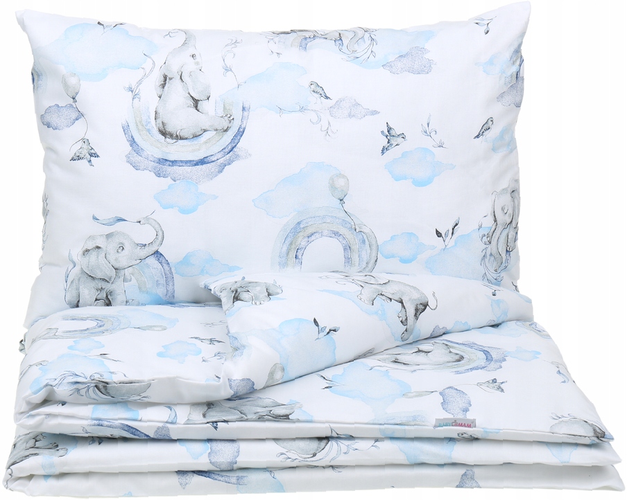 POŚCIEL 100x135 cm DO ŁÓŻECZKA DZIECIĘCA NIEMOWLĘCA 2EL BABYMAM