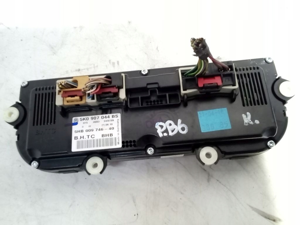 VW Passat B6 panel air conditioning devices 5K0907044BS