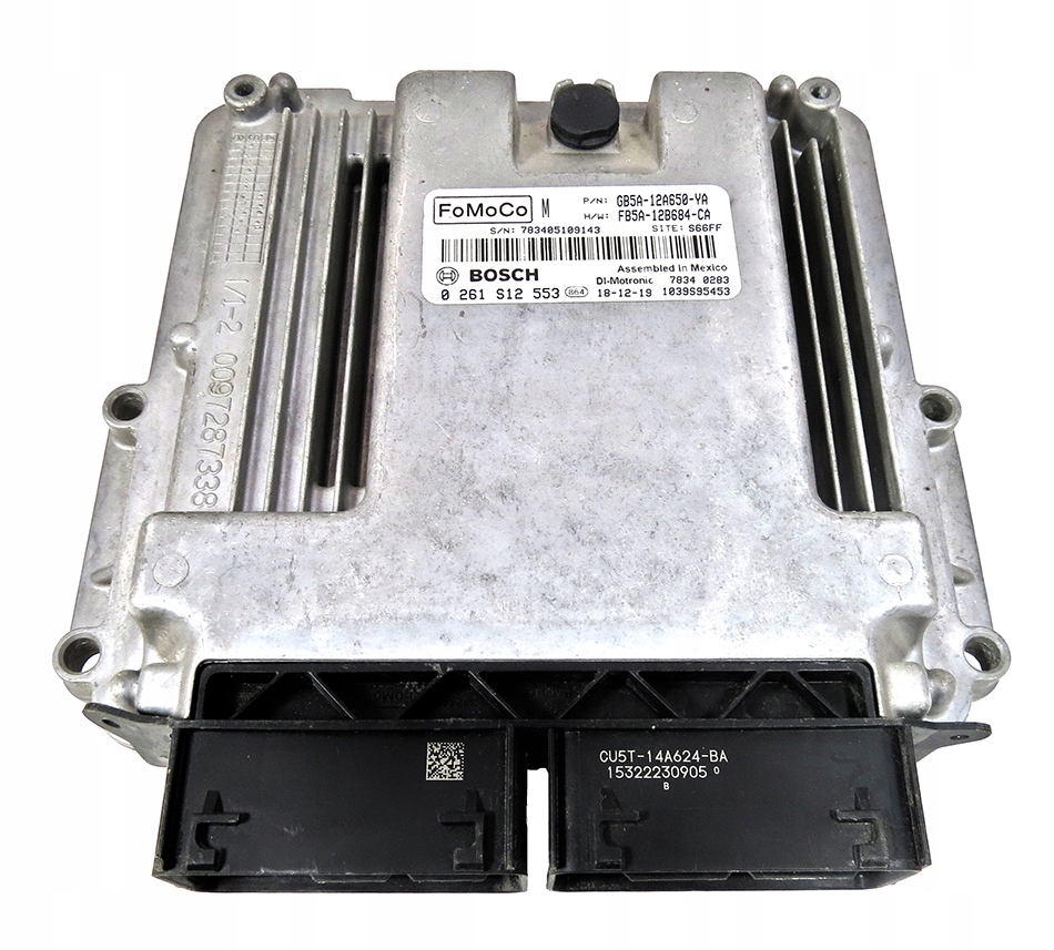 ECU FORD GB5A12A650YA FB5A12B684CA 0261S12553