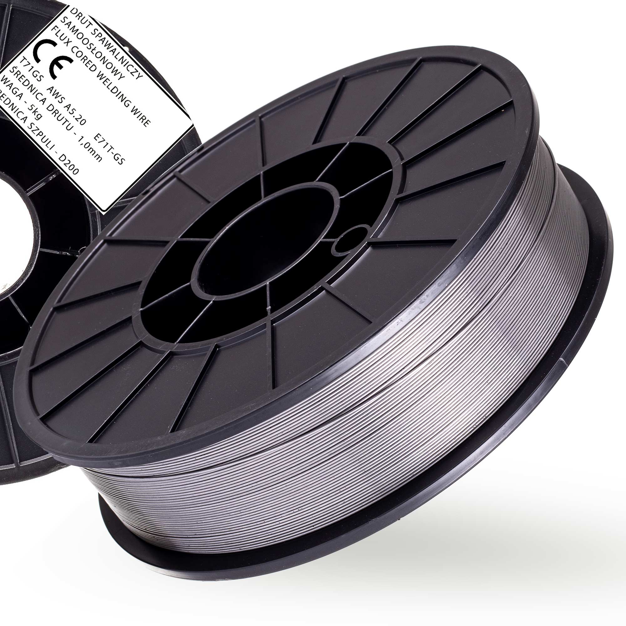 Samoochranný Svařovací Drát 1,0 mm 5 Kg Bez Plynu Flux E71T-GS Mig Mag D200