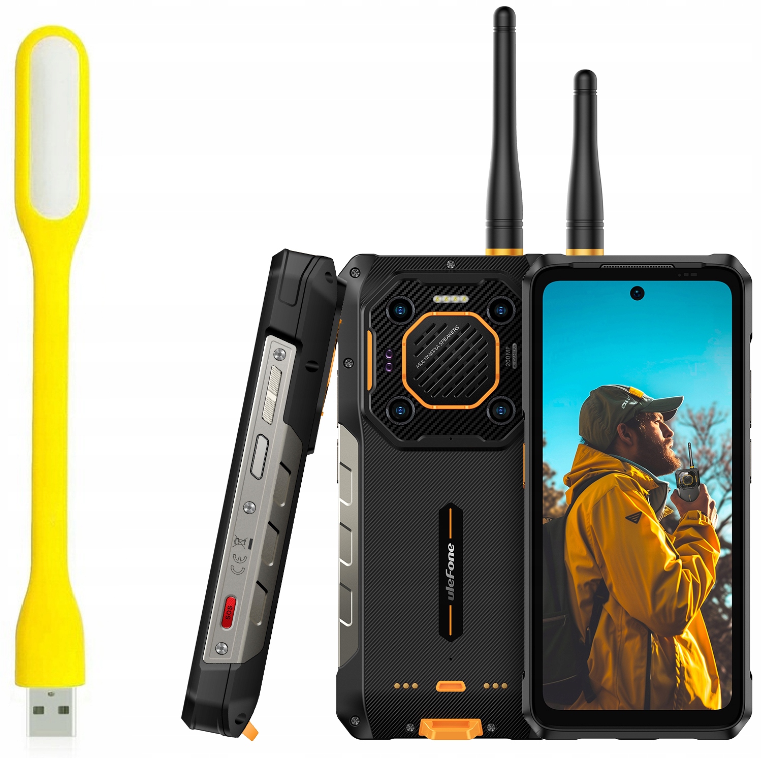 Pancerny Smartfon Ulefone Armor 26 Ultra Walkie-talkie 5G 12GB/512GB 200MP