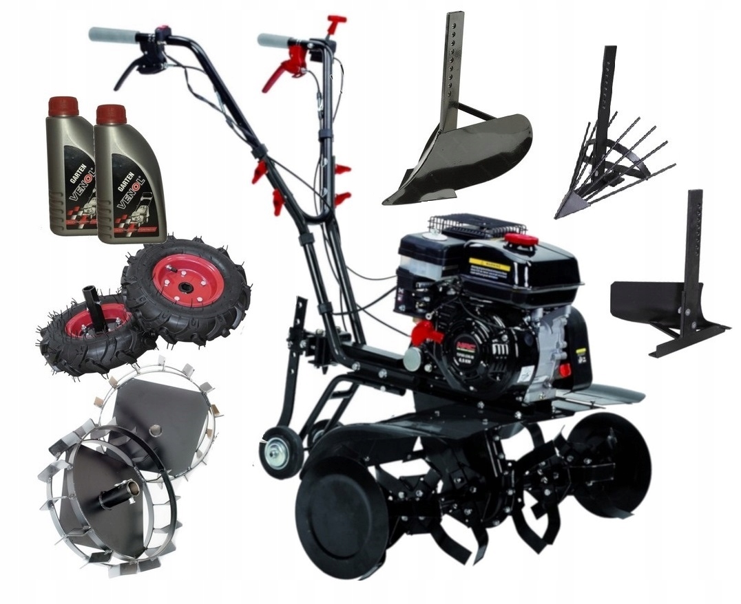 Glebogryzarka Spalinowa Nac 80 cm Loncin 196 cm3 6,5 Km 2 biegi Zestaw XL