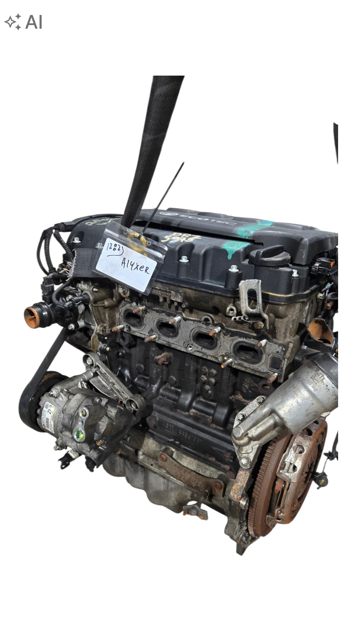 engine complete OPEL MERIVA B 1.4 16V 100KM 74kW A14XER