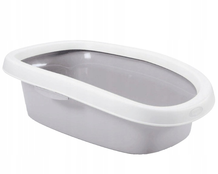 KUWETA TOALETA DLA KOTA SPRINT DUŻA 58 CM SZARA