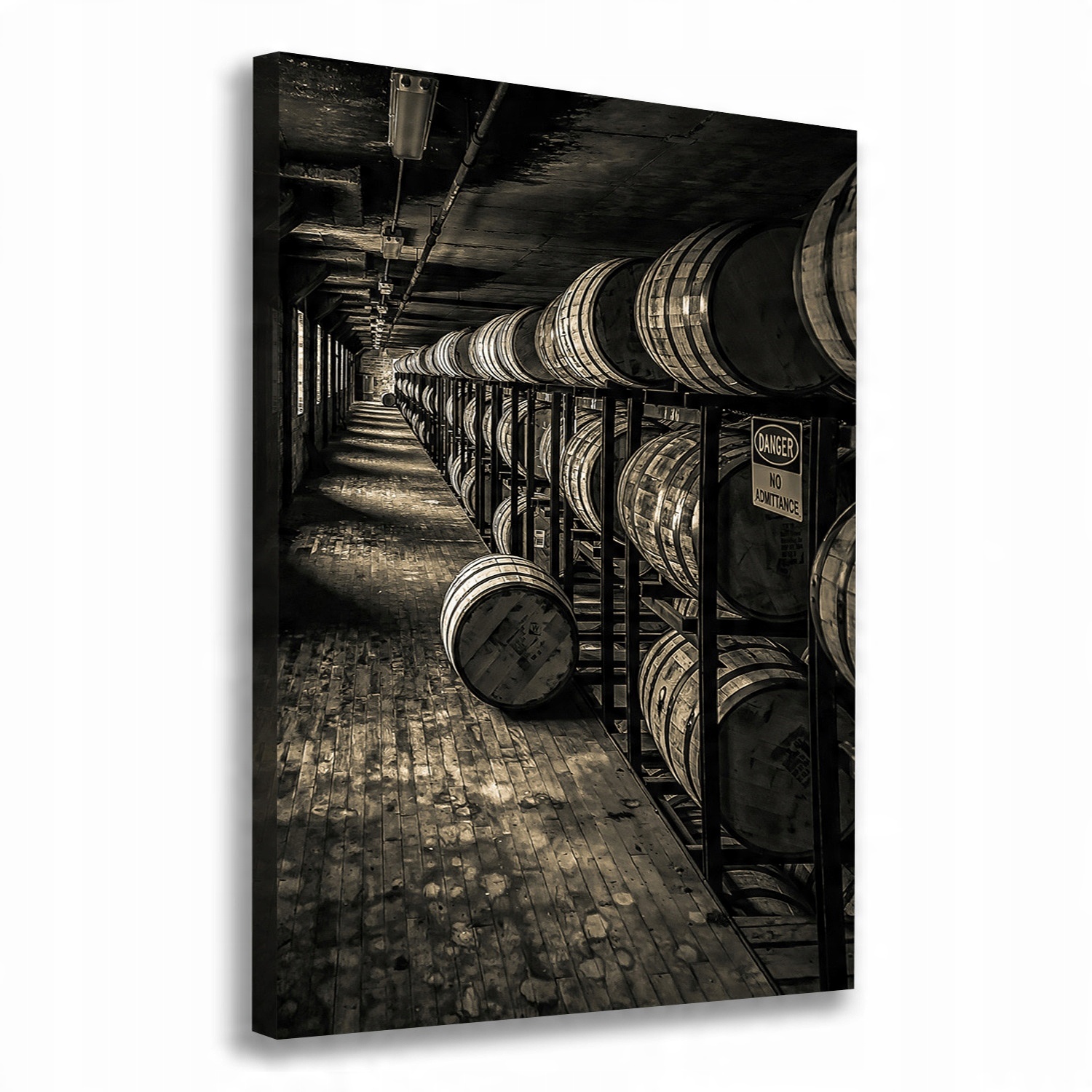

Foto obraz canvas na ścianę Beczki Burbon 70x100