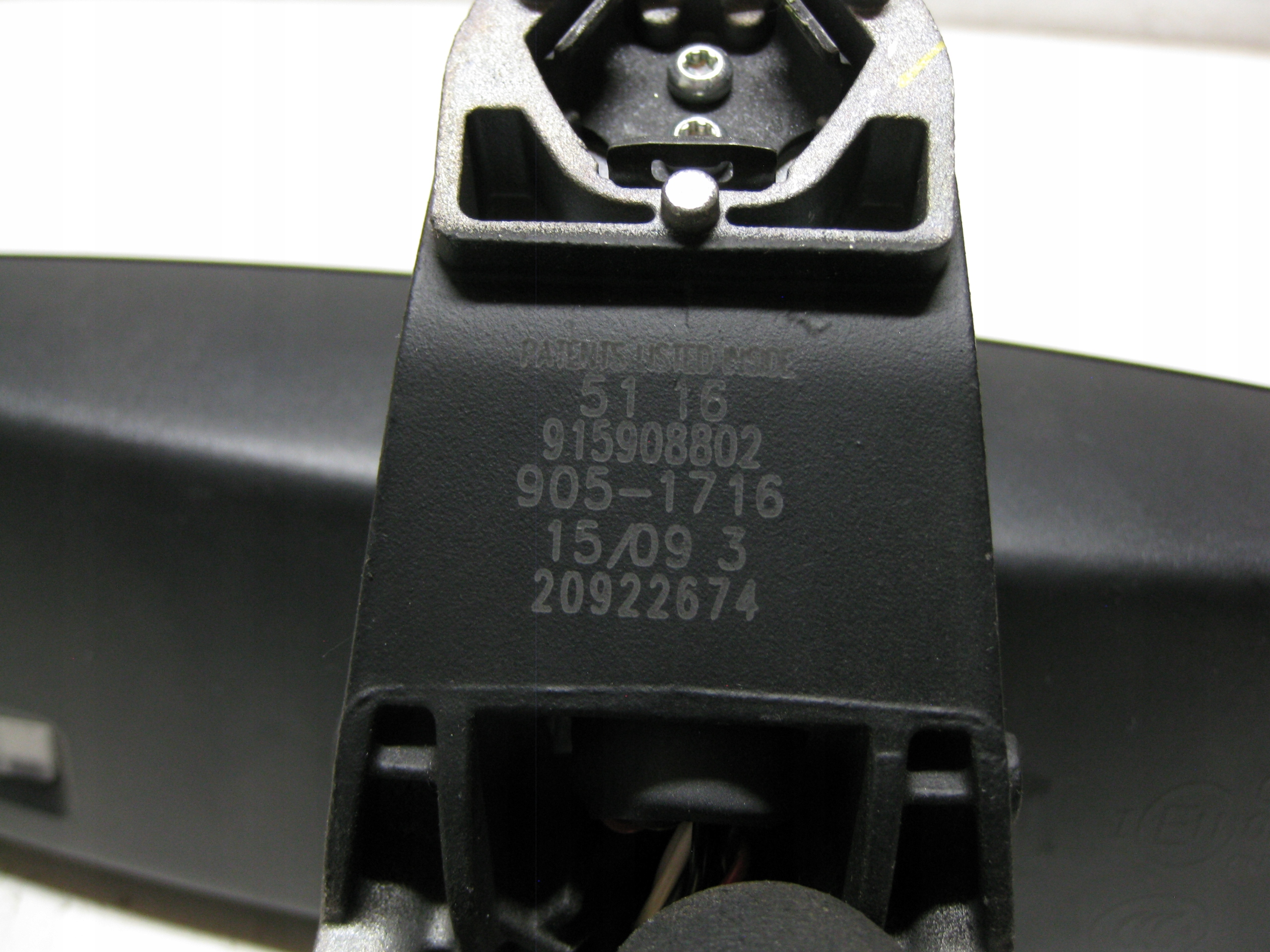 BMW E91 2.0 D 09R mirror inner reversely 9159088