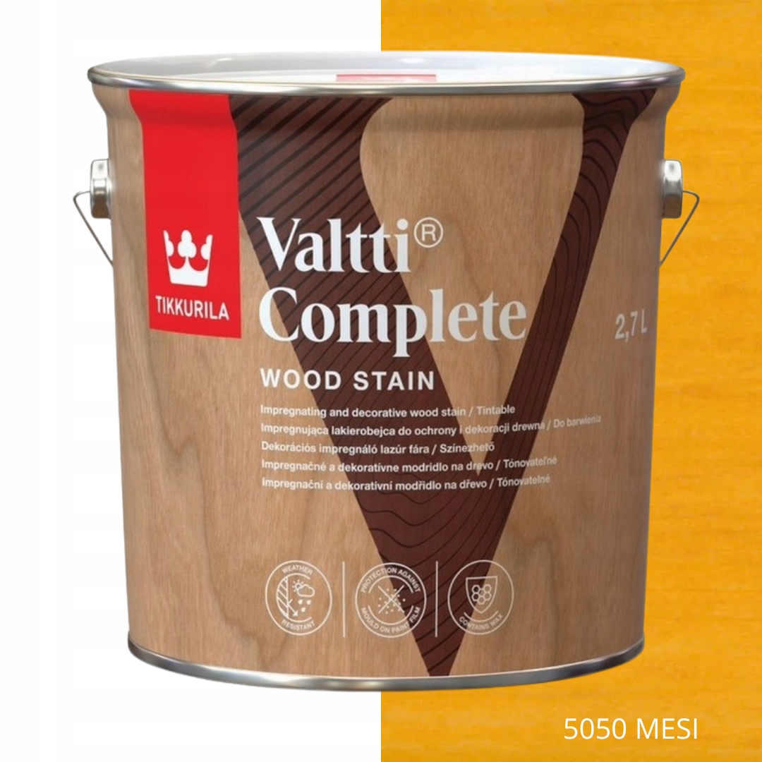 Tikkurila Lakierobejca Valtti Complete 2,7L Kolor 5050 Mesi
