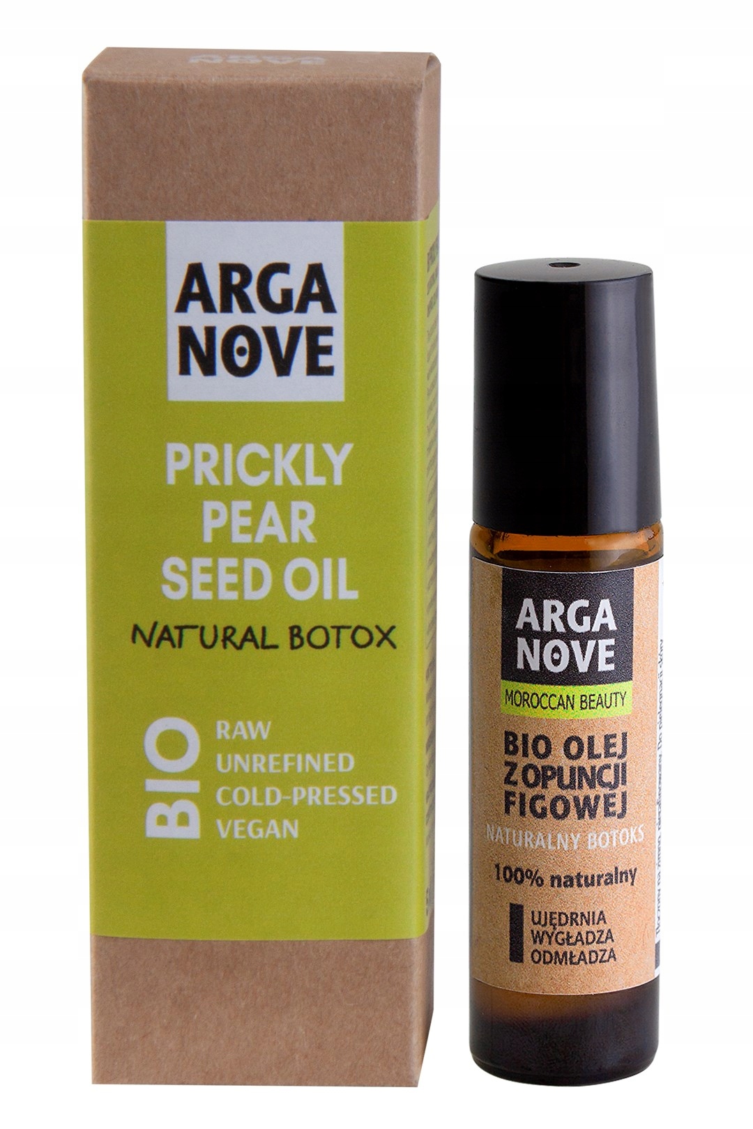Arganove Naturalny Olej z Opuncji Figowej Roll On 10ml