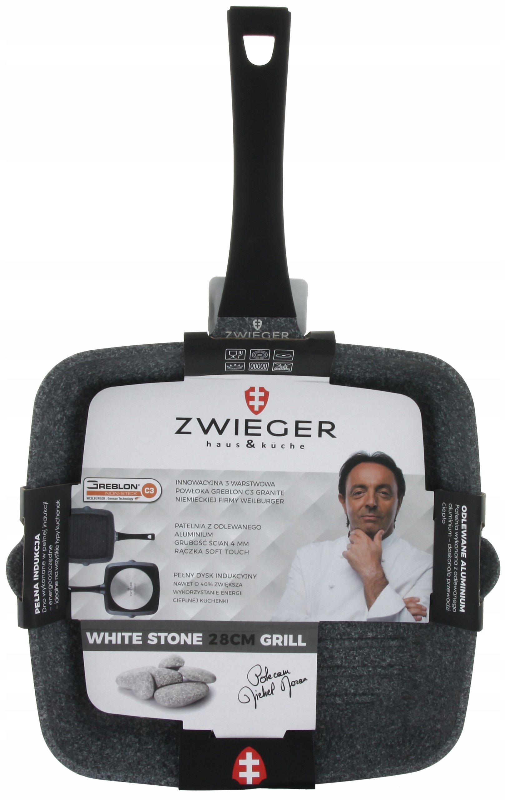 

Zwieger Patelnia Grillowa 28 CM White Stone Grill