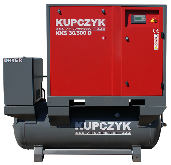 Kompresor olejowy Kupczyk KKS30/500D 500l 10bar DOTACJE WULKANIZACJA