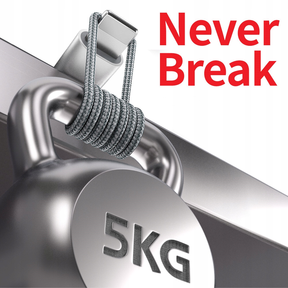 Kabel 2m do szybkiego ładowania USB-Lightning Marka Inna