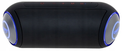 Přenosný bezdrátový reproduktor Canry Cr 1901 60W černý, bluetooth
