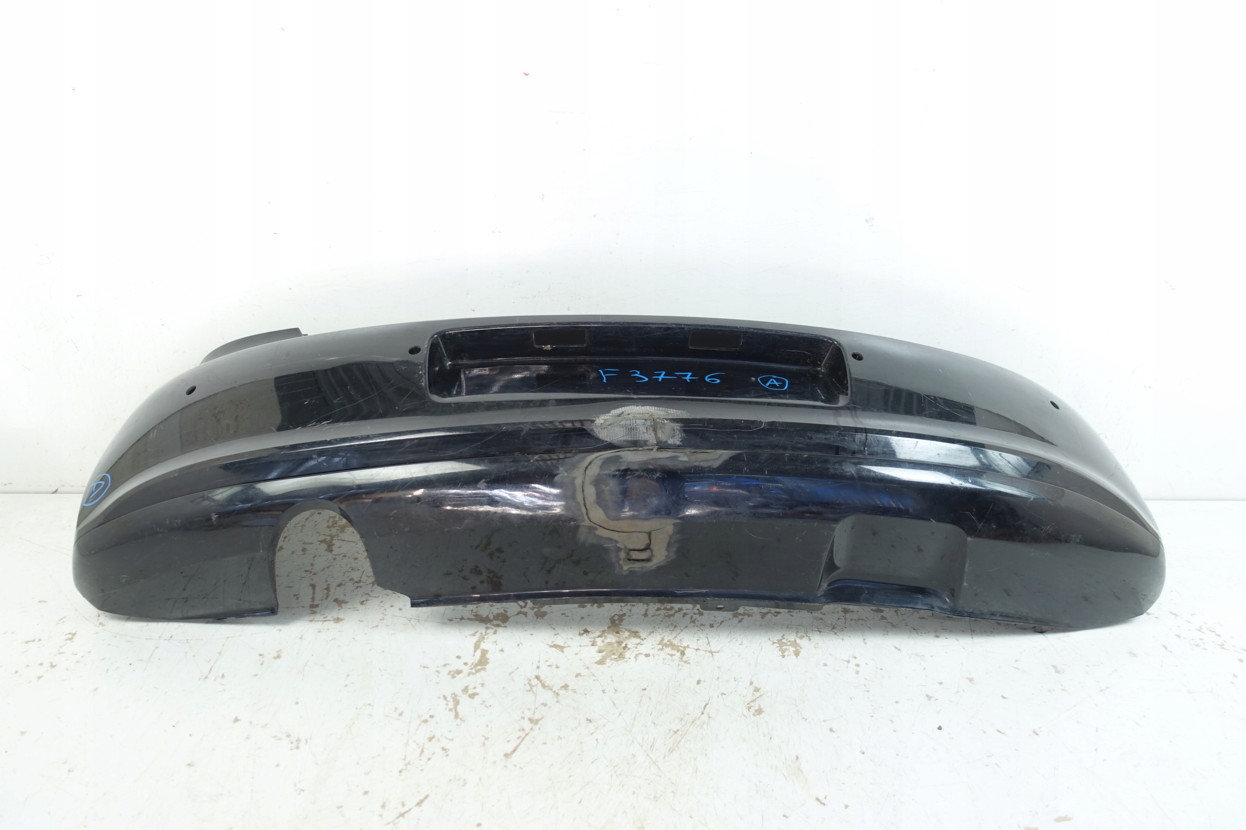 VW POLO V 5 6R 2009- bumper rear part rear 6R6807421BK
