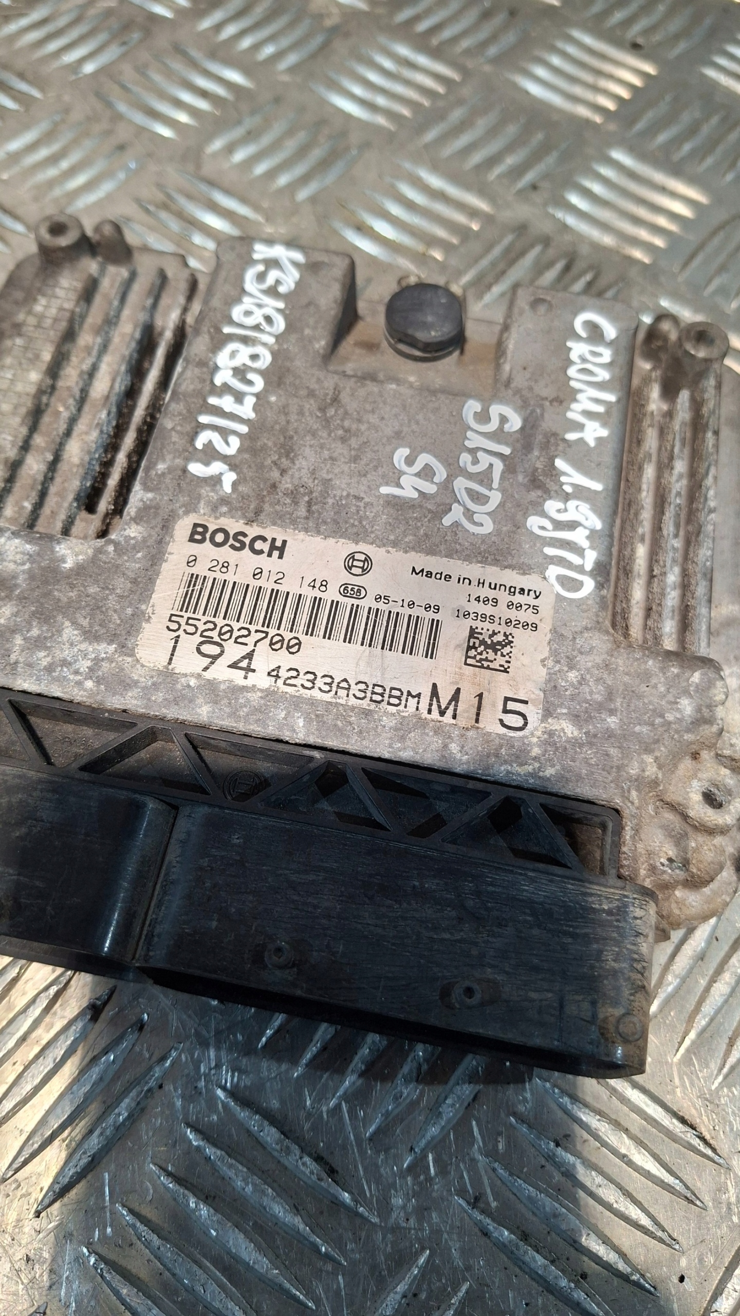 control unit of the engine FIAT CROMA 1.9JTD