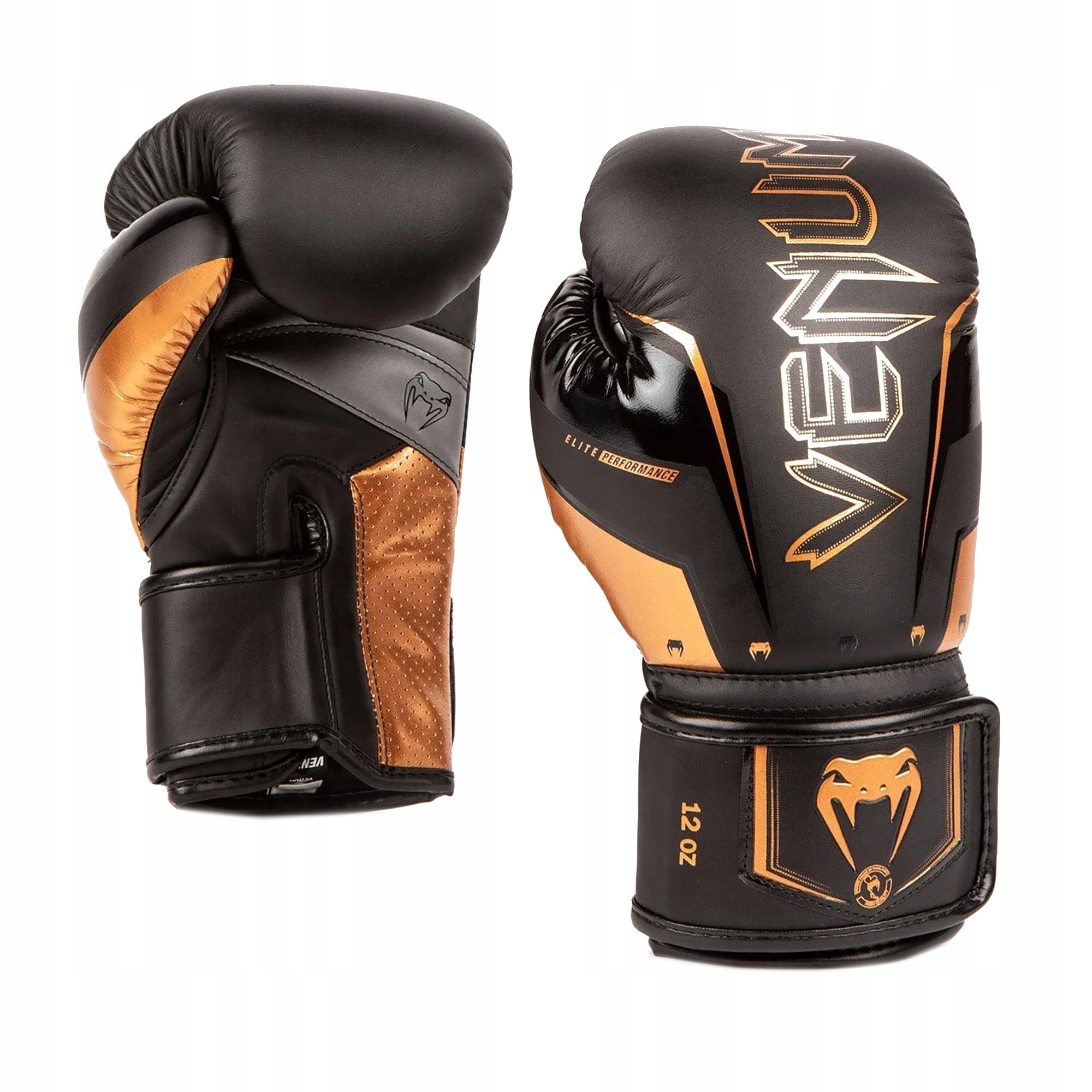 Rękawice Bokserskie Venum Elite Evo Boxing Gloves Czarne 04260-137 8oz