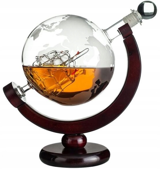 

Zestaw do whisky karafka butelka Globus