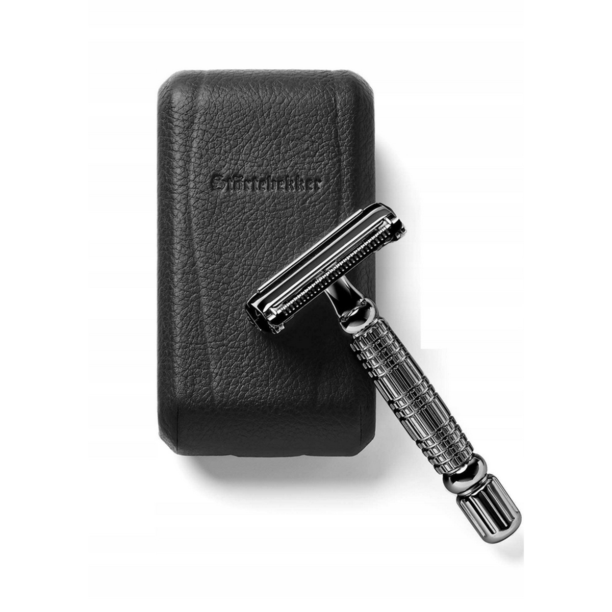 Maszynka Do Golenia Na Żyletki Stoertebekker Etui Skórzane