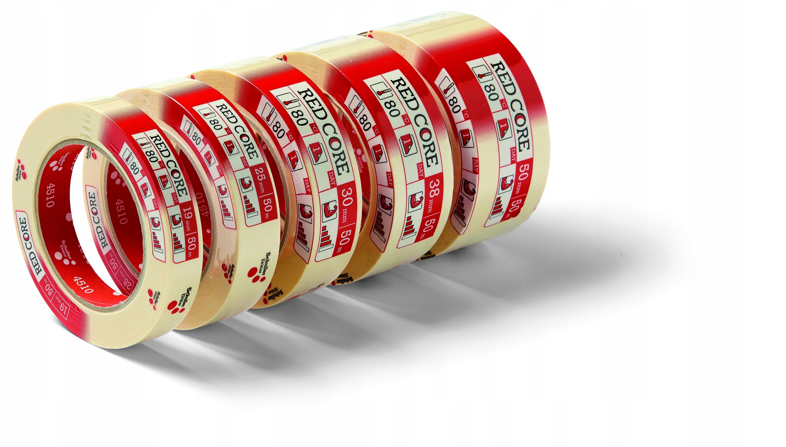 

Schuller Taśma Maskująca Red Core 30mm 50mb