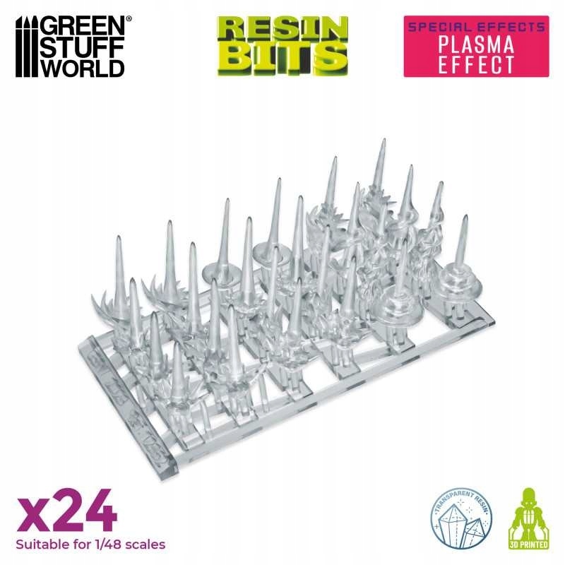 3D printed set Plasma Effect 24 szt. Stan opakowania oryginalne